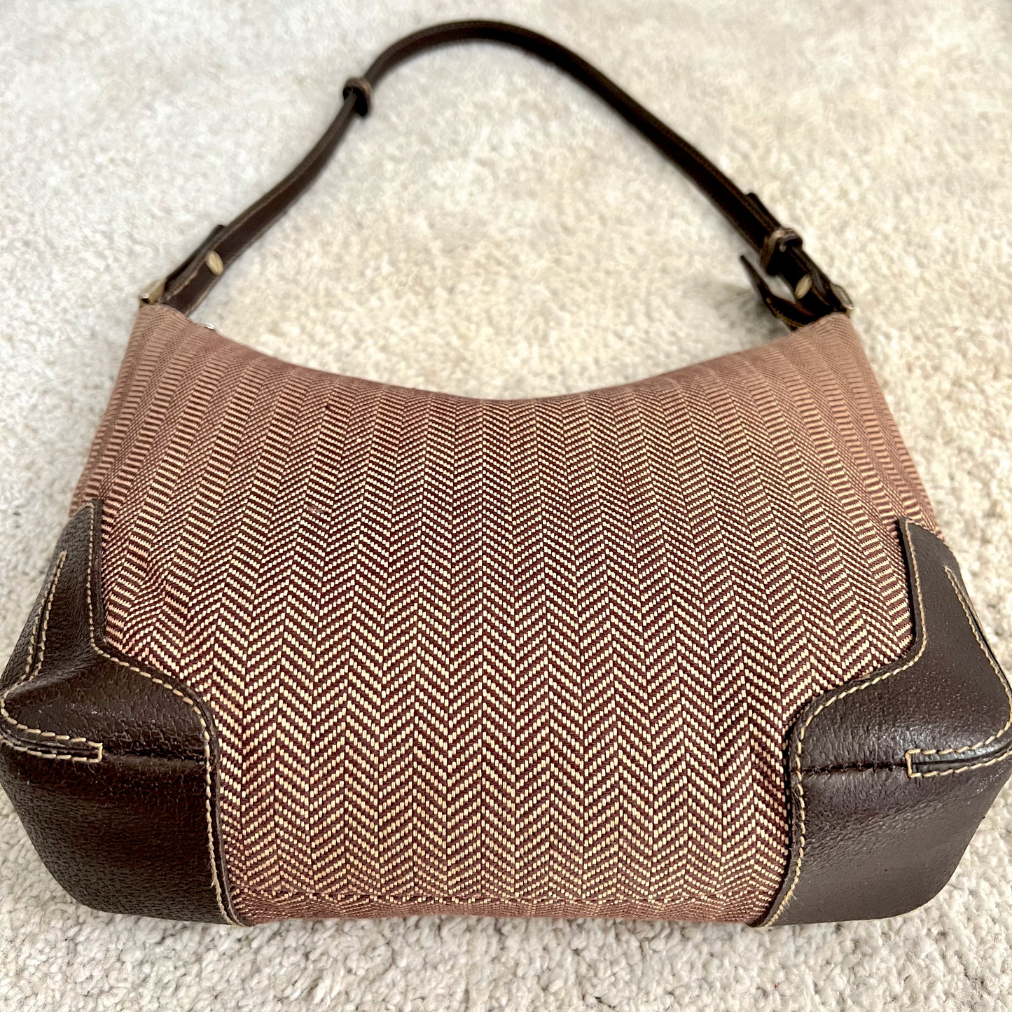 Polo Ralph Lauren Women's Tan & Brown Shoulder Bag