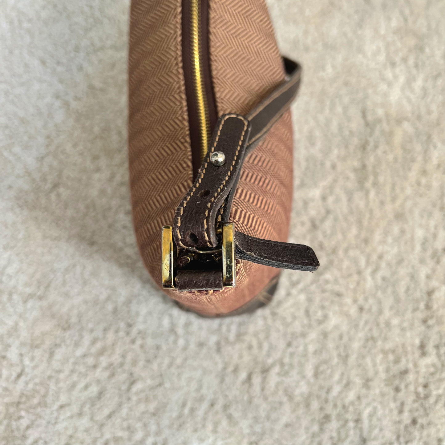 Polo Ralph Lauren Women's Tan & Brown Shoulder Bag
