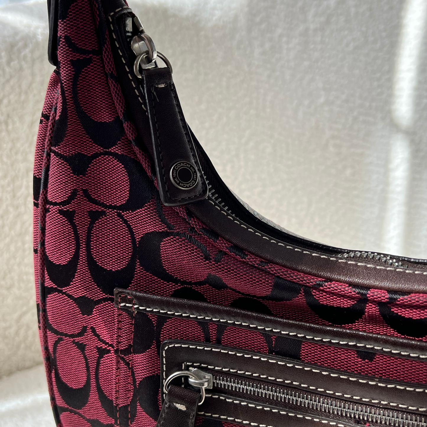 Coach Jacquard Red Hamptons