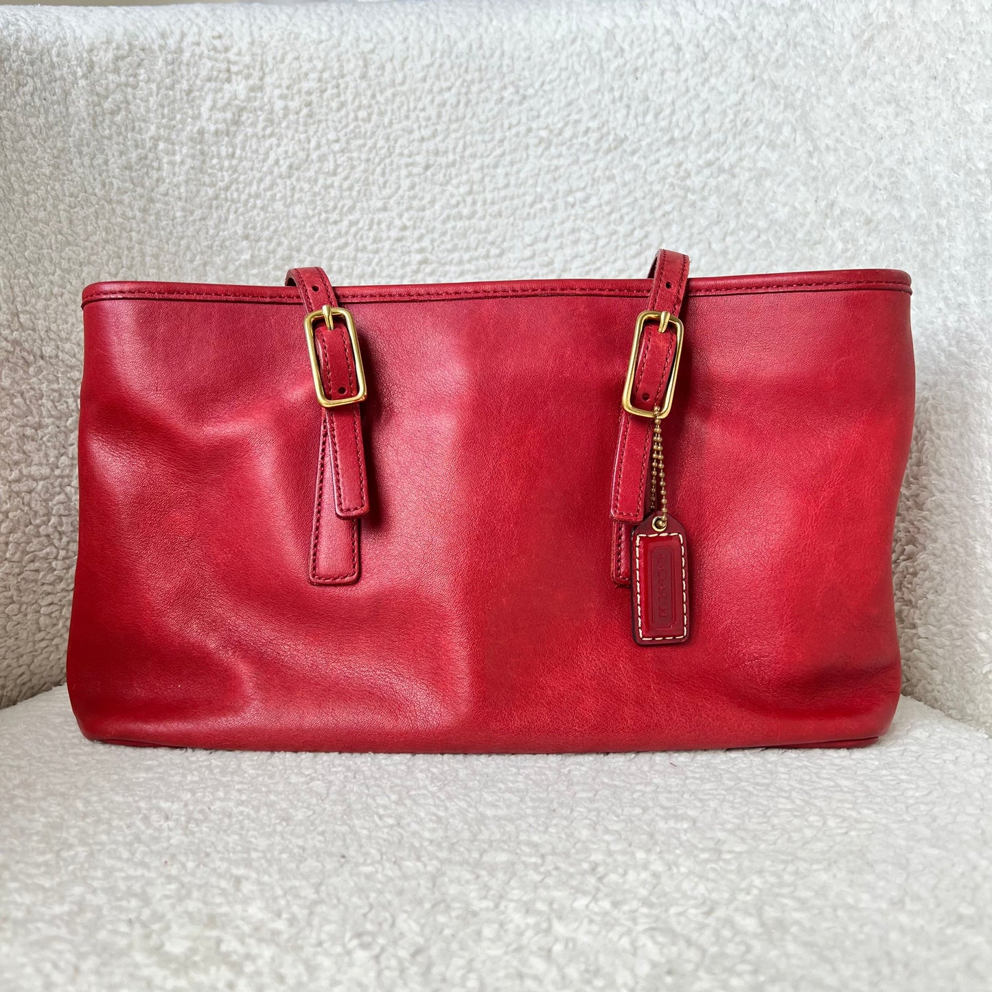 Coach Vintage Legacy Bag in Red