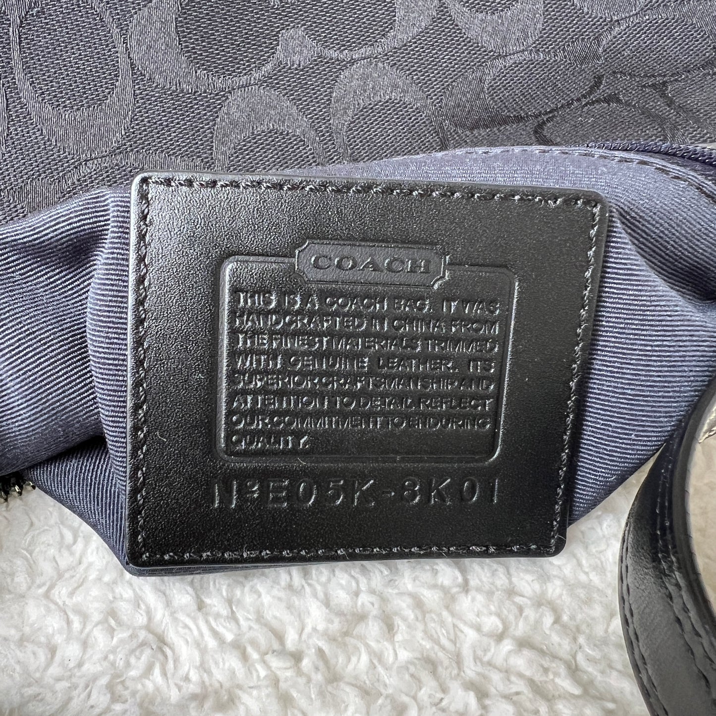 Coach Rectangle Purse Mini in Black