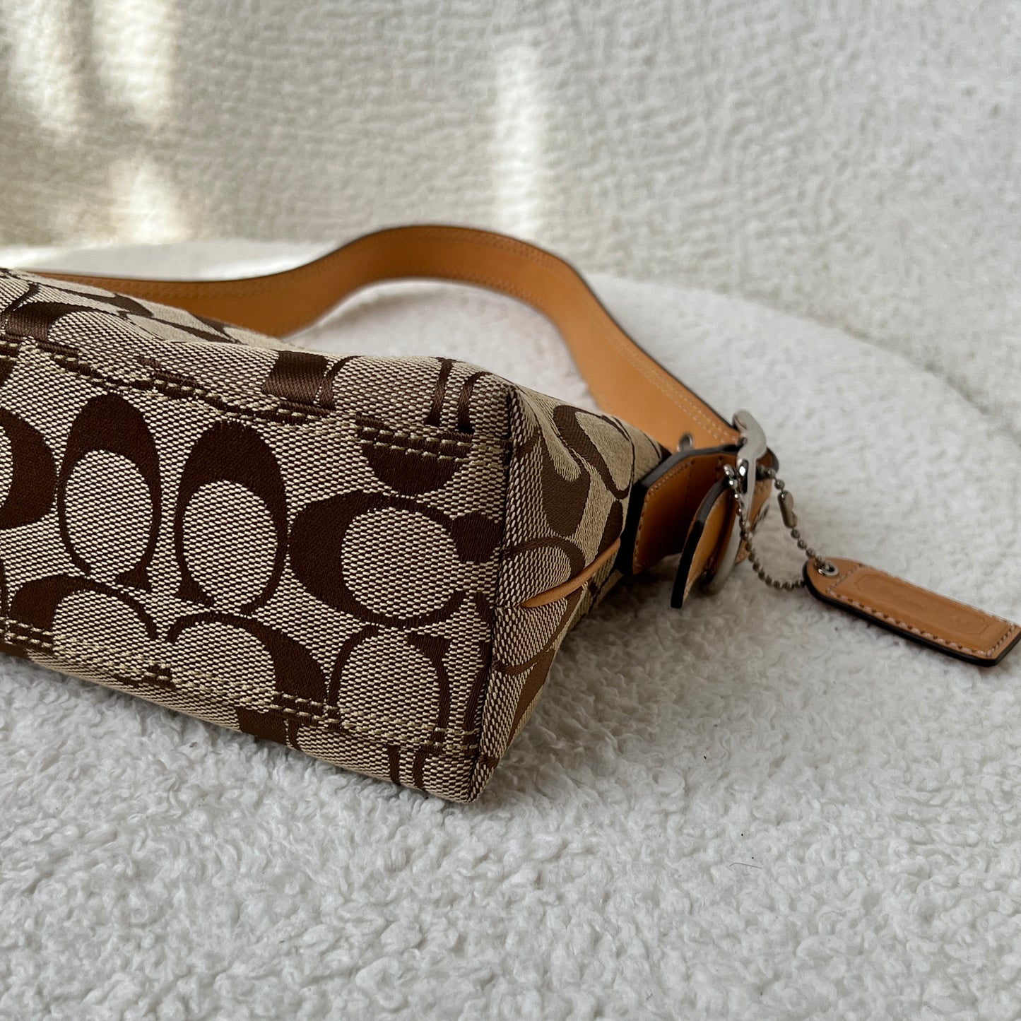 Coach Signature Mini Bag Brown