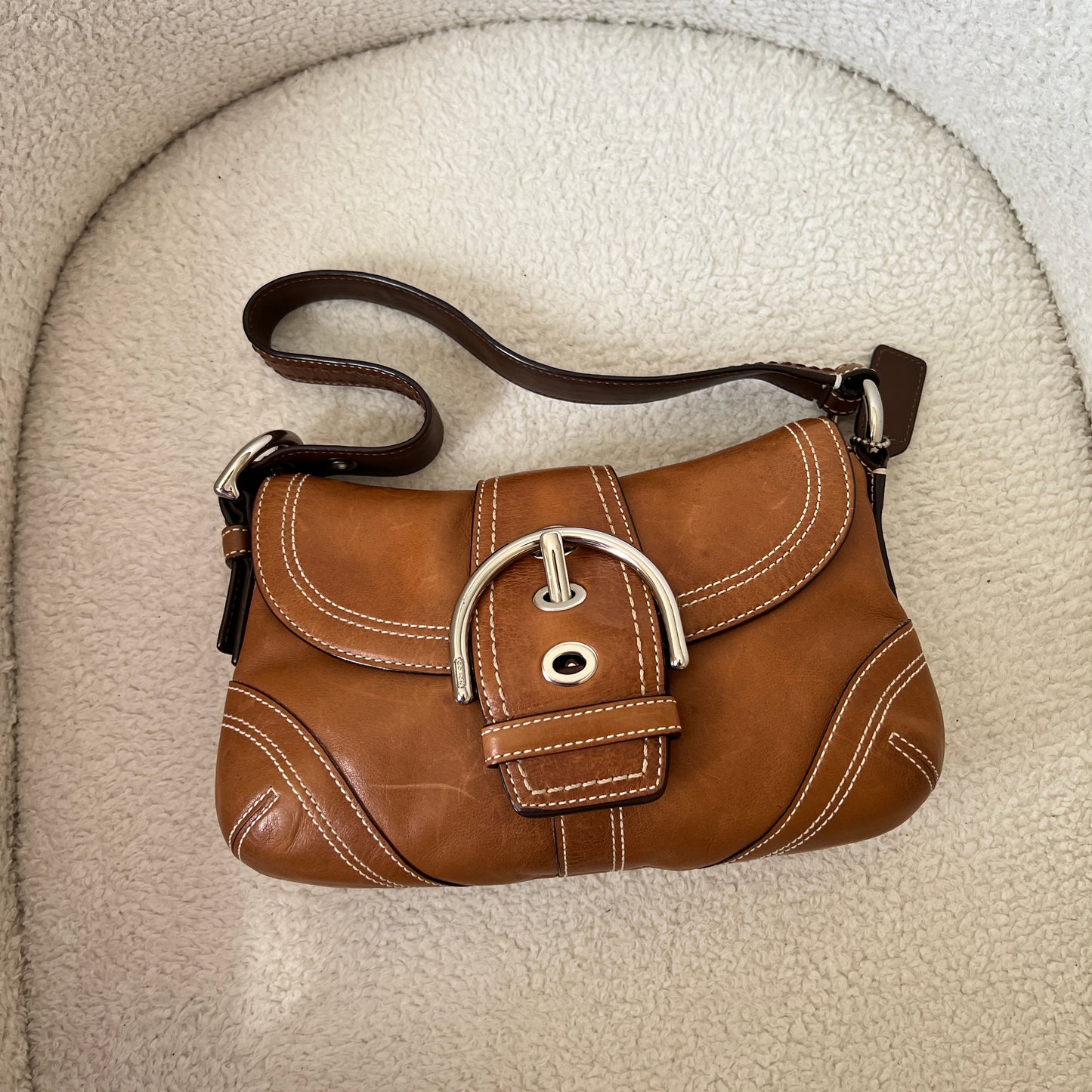 Coach Soho Leather Brown