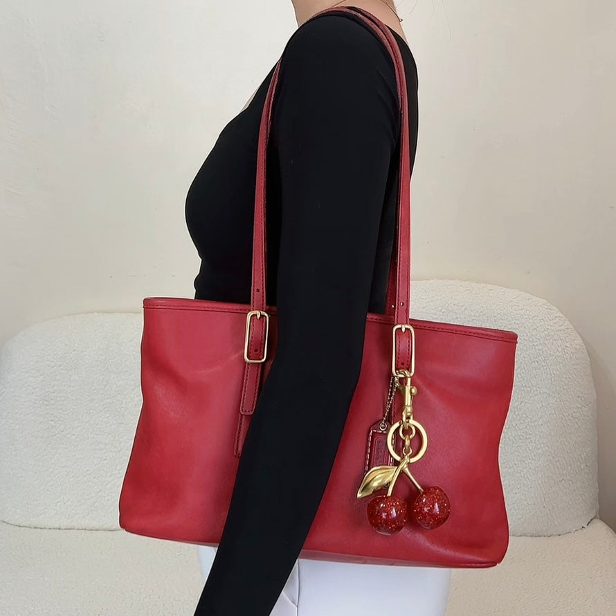 Coach Vintage Legacy Bag in Red