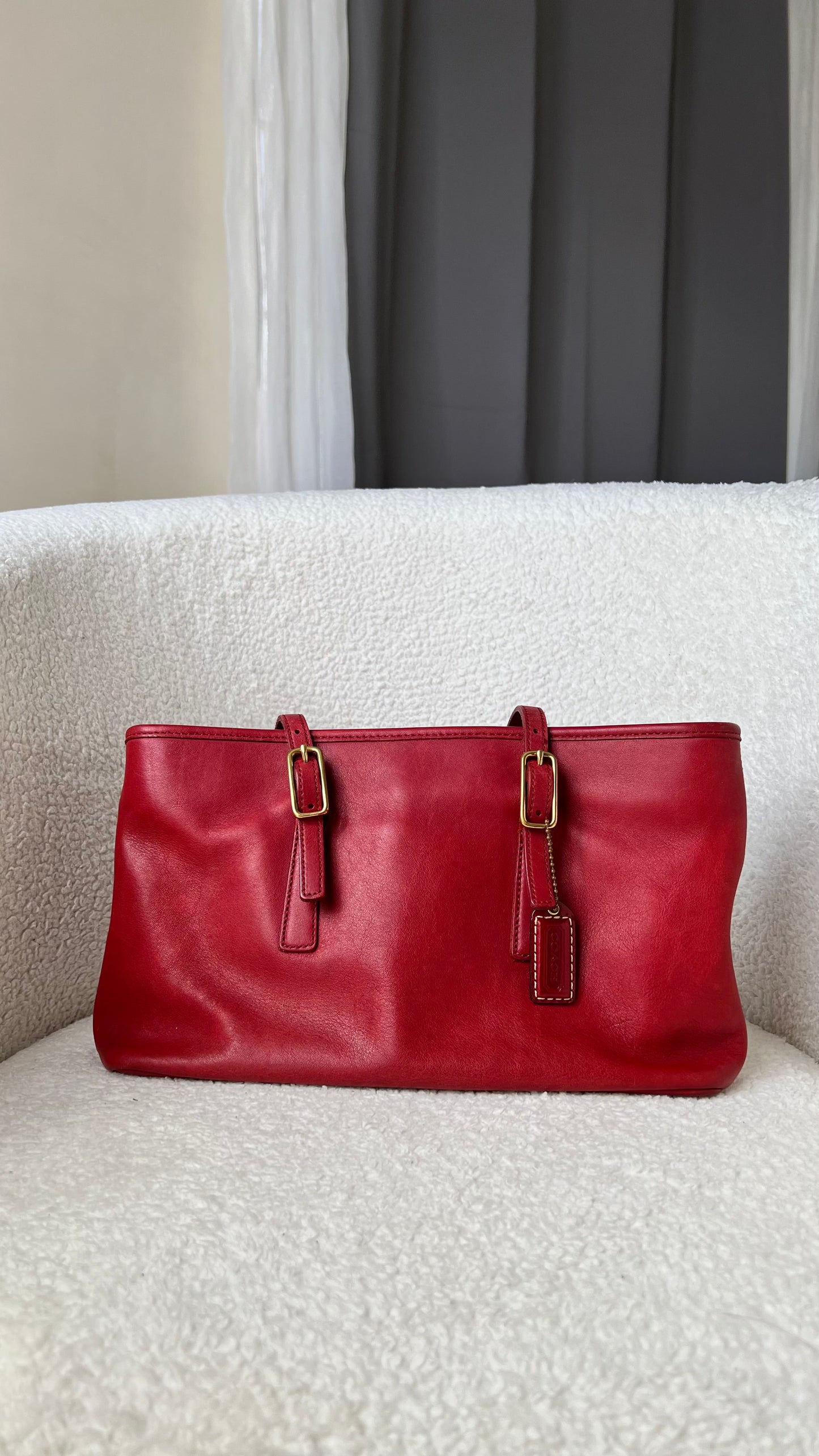 Coach Vintage Legacy Bag in Red