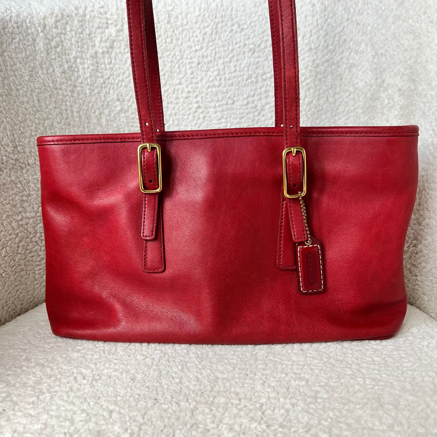 Coach Vintage Legacy Bag in Red