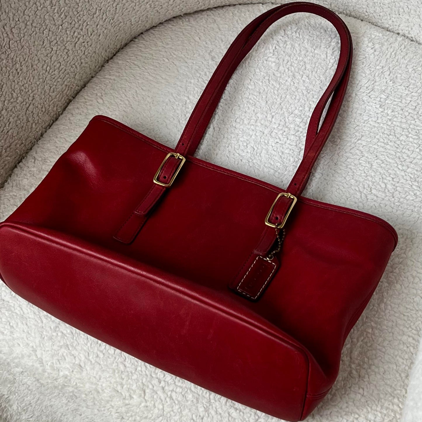 Coach Vintage Legacy Bag in Red