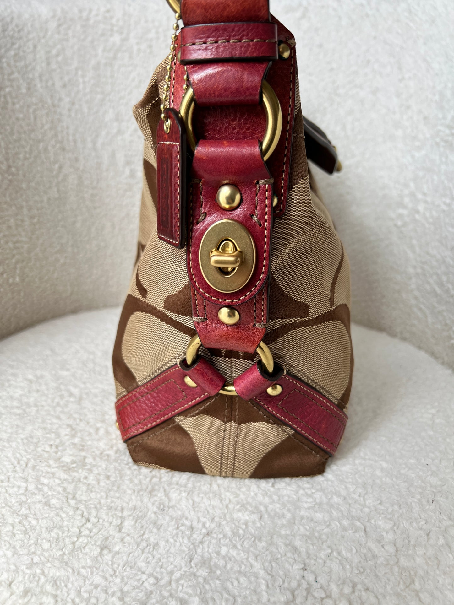 Coach Signature Hobo Bag