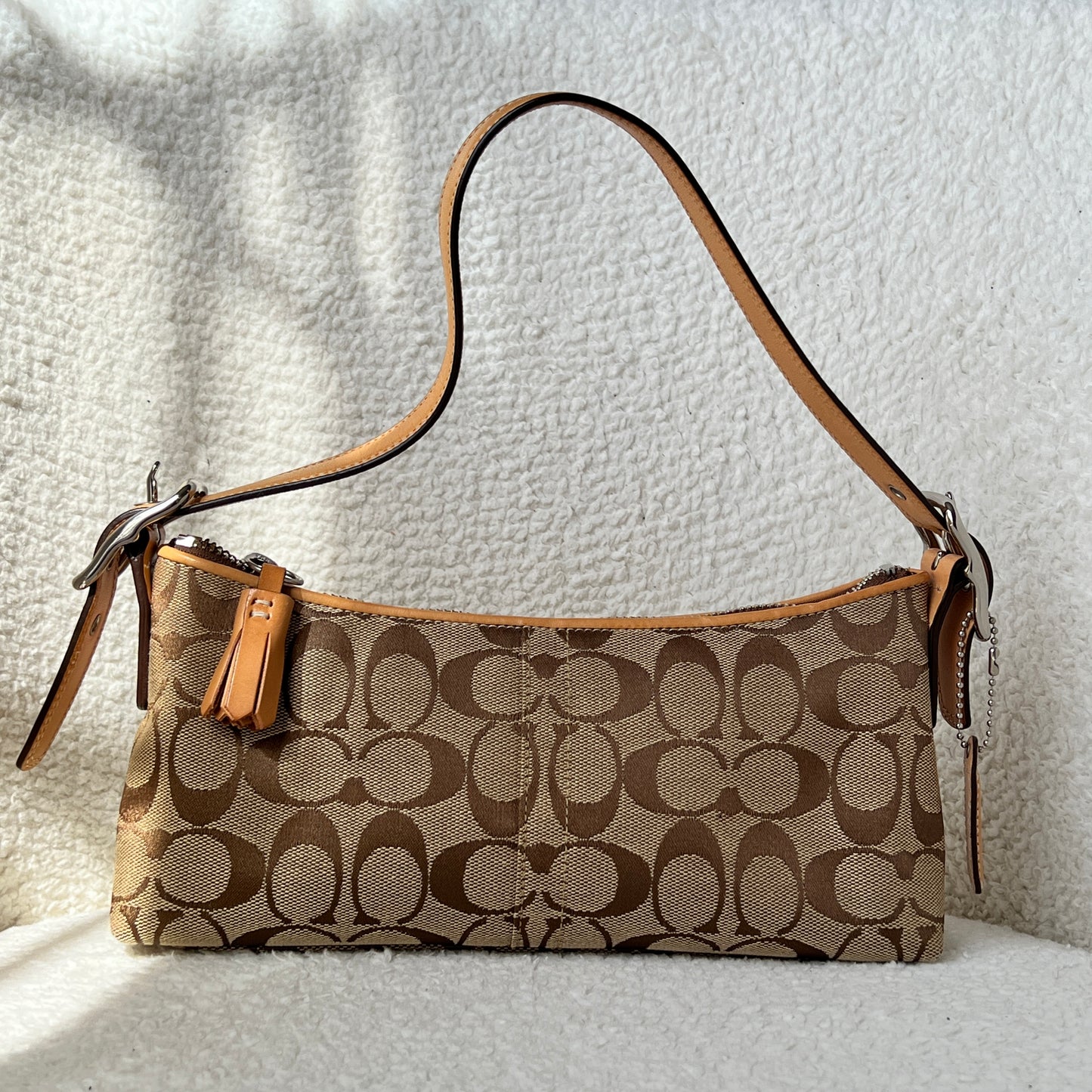 Coach Signature Mini Bag Brown