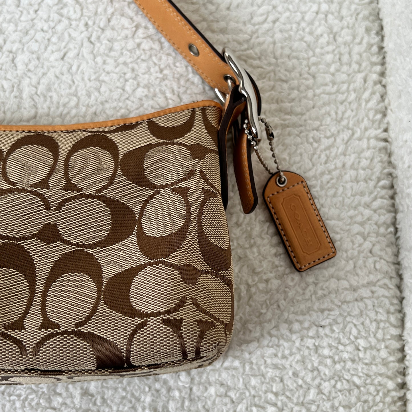 Coach Signature Mini Bag Brown