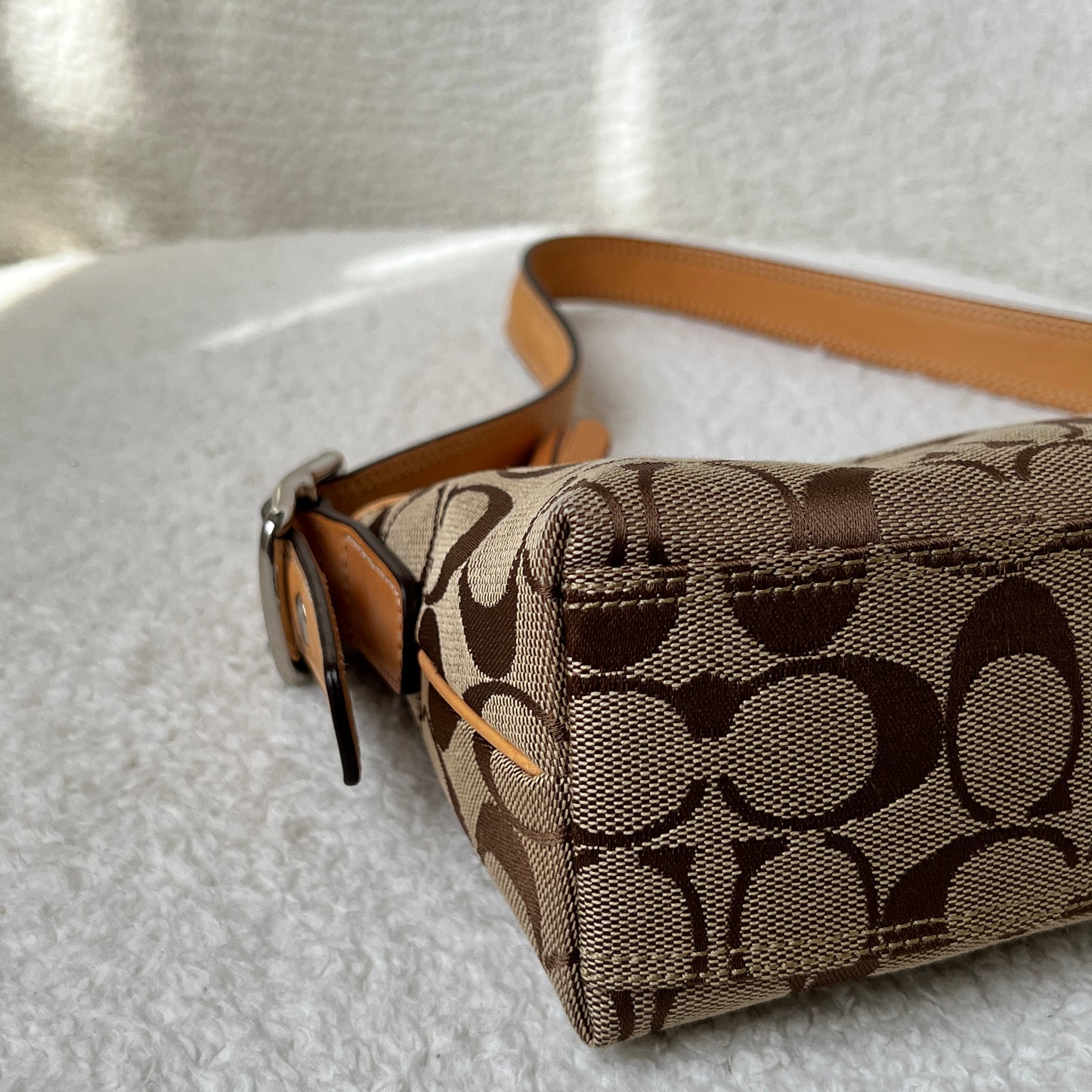 Coach Signature Mini Bag Brown
