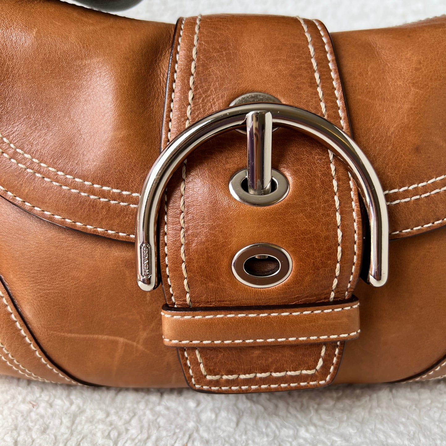 Coach Soho Leather Brown