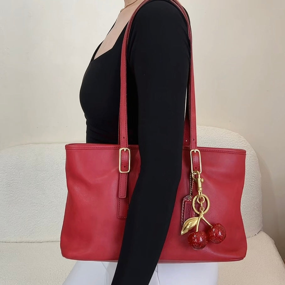 Coach Vintage Legacy Bag in Red