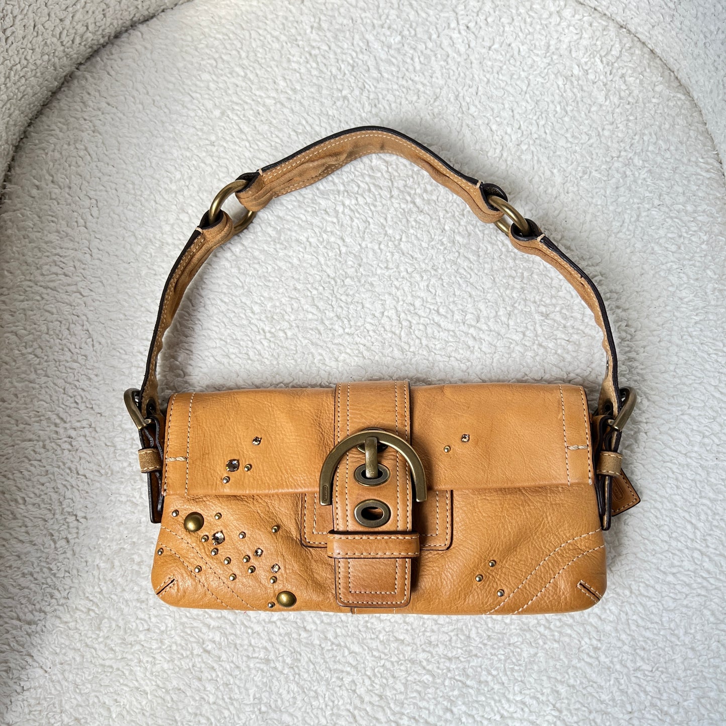 Coach Rare Buckle Flap