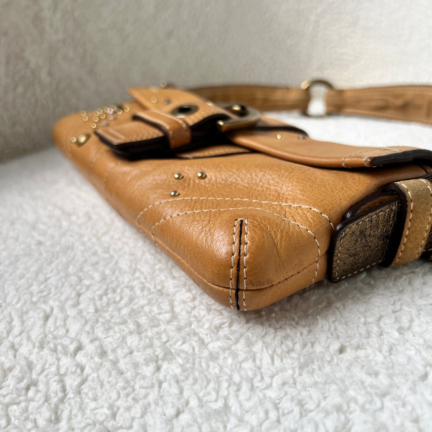 Coach Rare Buckle Flap